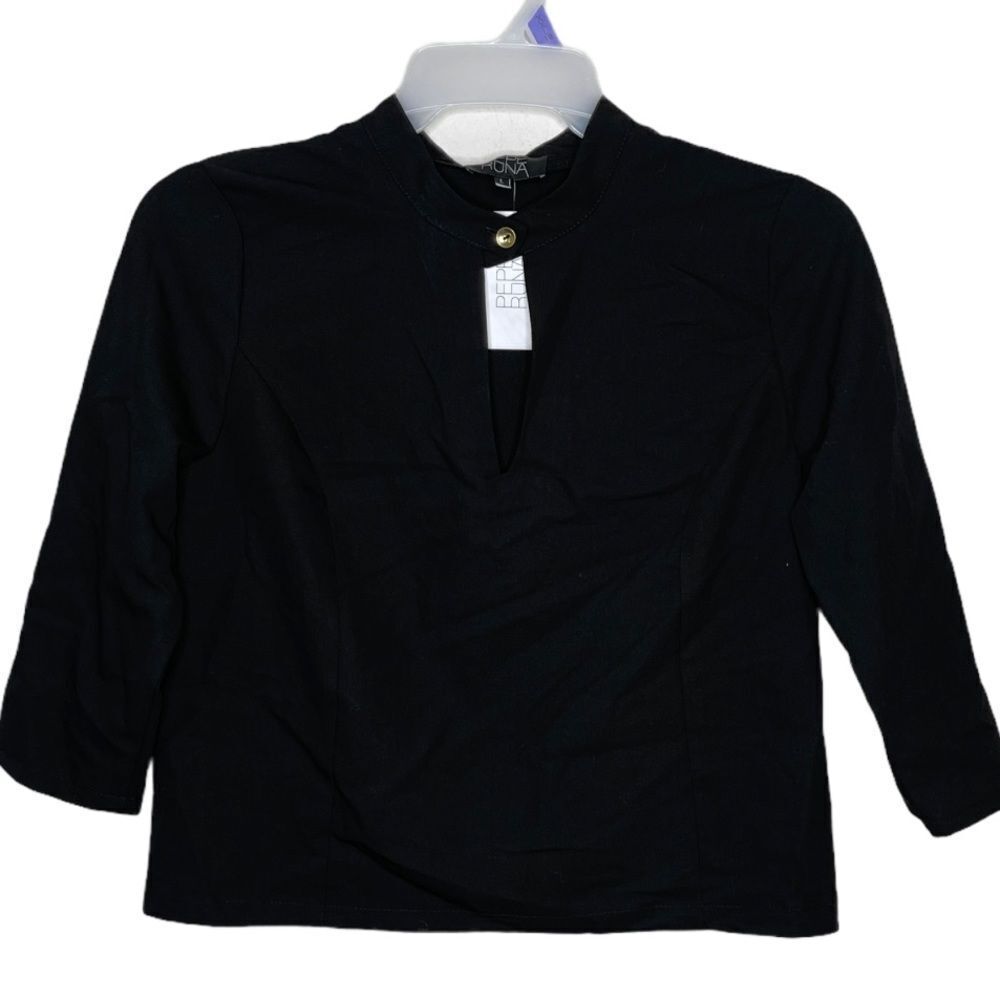 Pepe Runa Top‎ Black nwt
